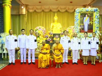 สตจ.ตรัง ร่วมพิธีบำเพ็ญกุศลสตมวาร (100 วัน) อุทิศถวายพระราชกุศล แด่สมเด็จพระนางเจ้าสิริกิติ์ พระบรมราชินีนาถ พระบรมราชชนนีพันปีหลวง